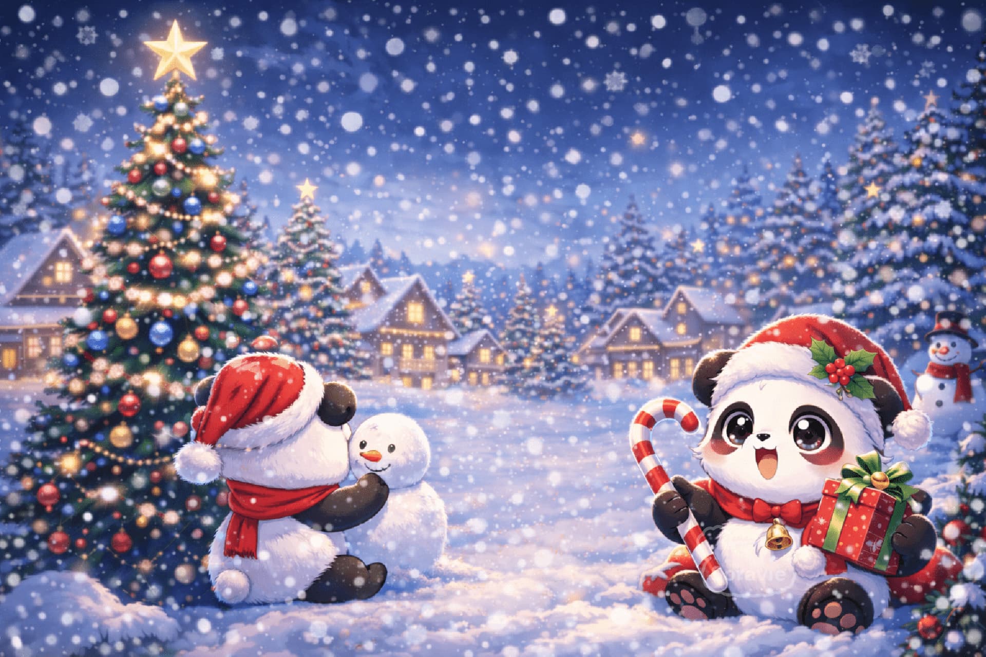 パンダクリスマス のプレビュー